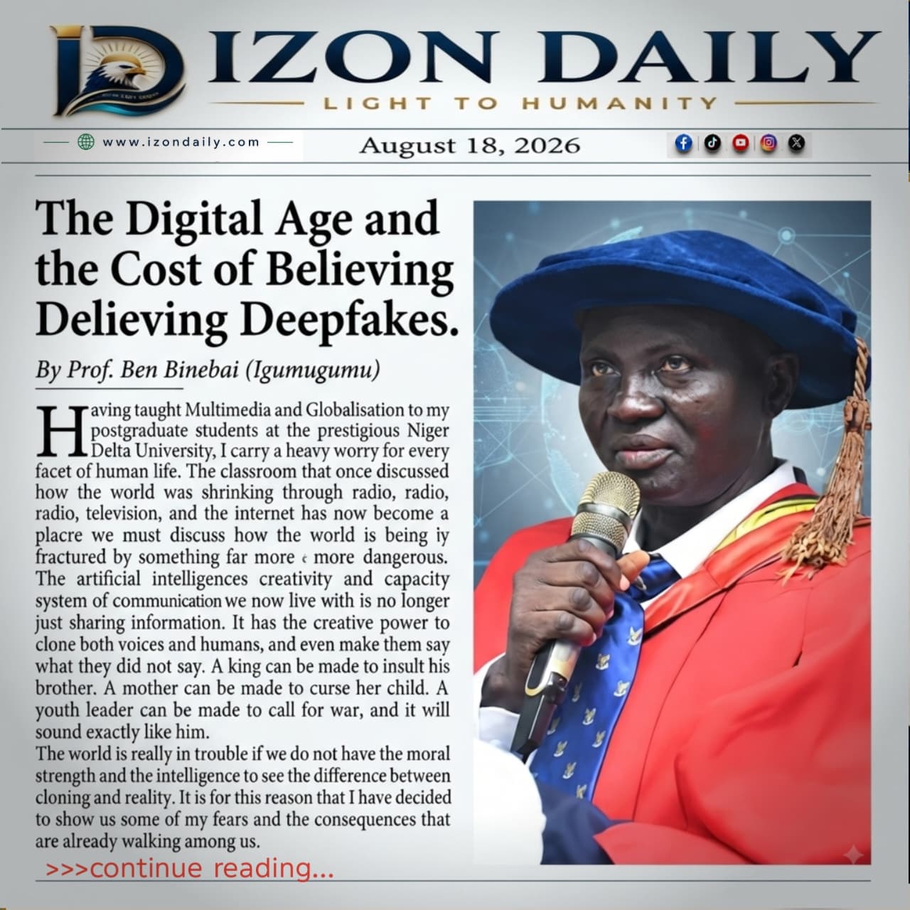 Izon Daily article image.